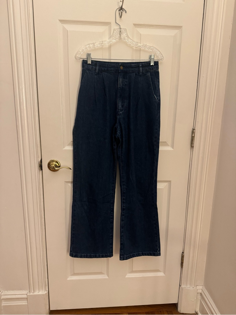 ROLLA'S Dark Blue Wide Leg Jeans